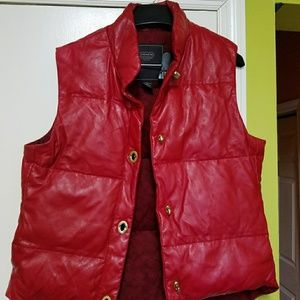 Real Leather Vest